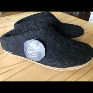 Glerups Wool Slipper Open Heel